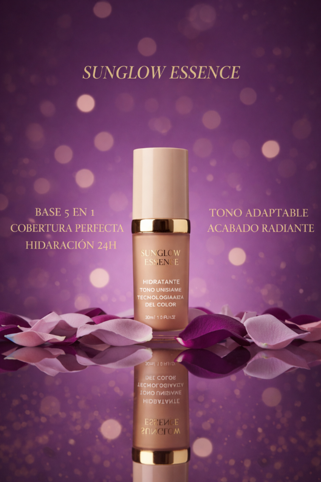 Base de Maquillaje 5 en 1 SUNGLOW ESSENCE