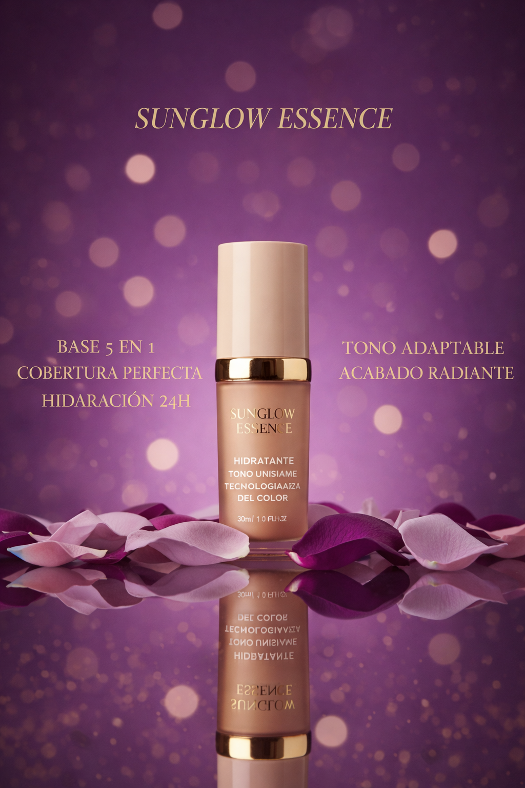 Base de Maquillaje 5 en 1 SUNGLOW ESSENCE