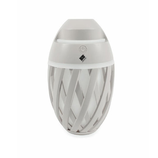 2 Humidificadores USB 500 ml con Difusor de Aromas y Luz LED, Ultrasónico, Depósito Grande, Color Gris