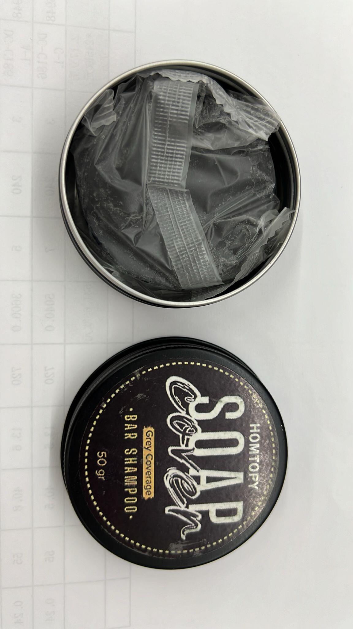 Jabón Comprimido para Cubrir el Cabello | Elimina Canas en Cabello, Barba y Cejas